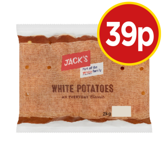 Jack's White Potatoes - Now Only 39p at Budgens