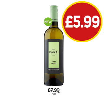 Canti Pinot Grigio - Now Only £5.99 at Budgens