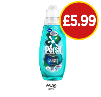 Persil Wonder Wash - Now Only £5.99 at Budgens