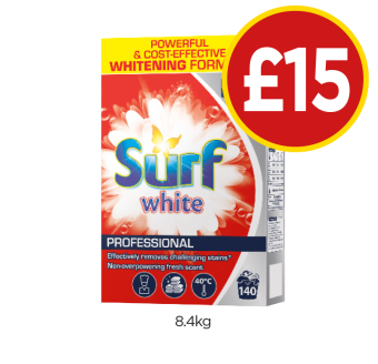 Surf White Professional - Now Only £15 at Budgens