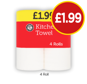 Kitchen Towel- Now Only £1.99 at Budgens