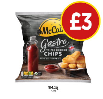 McCain Gastro Triple Cooked Chips - Now Only £3 at Budgens