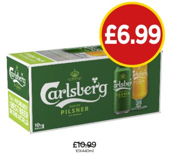 Carlsberg - Now Only £6.99 at Budgens