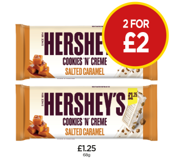 Hershey's Cookies 'N' Crème - Now 2 for £2 at Budgens