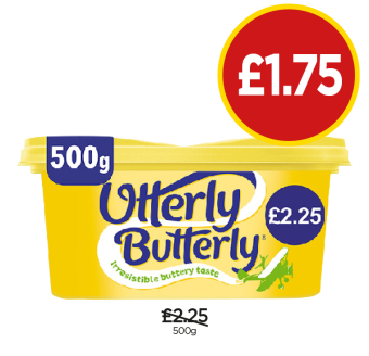 Utterly Butterly - Now Only £1.75 at Budgens