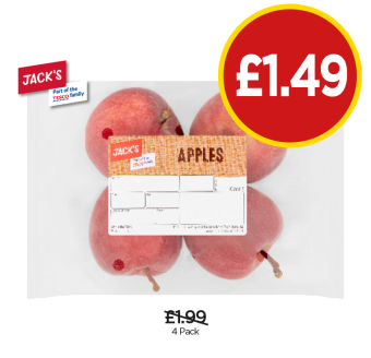 Jack's Apples - Now Only £1.49 at Budgens