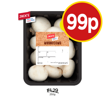 Jack's Mushrooms - Now Only 99p at Budgens