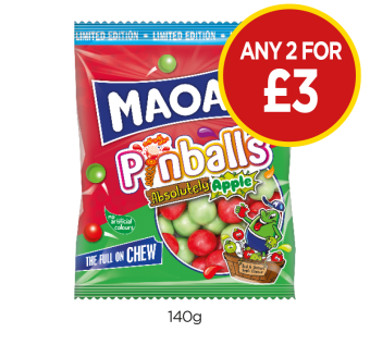 Maoam Pinballs - Any 2 for £3 at Budgens