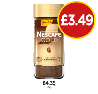 Nescafe Gold Blend - Now Only £3.49 at Budgens