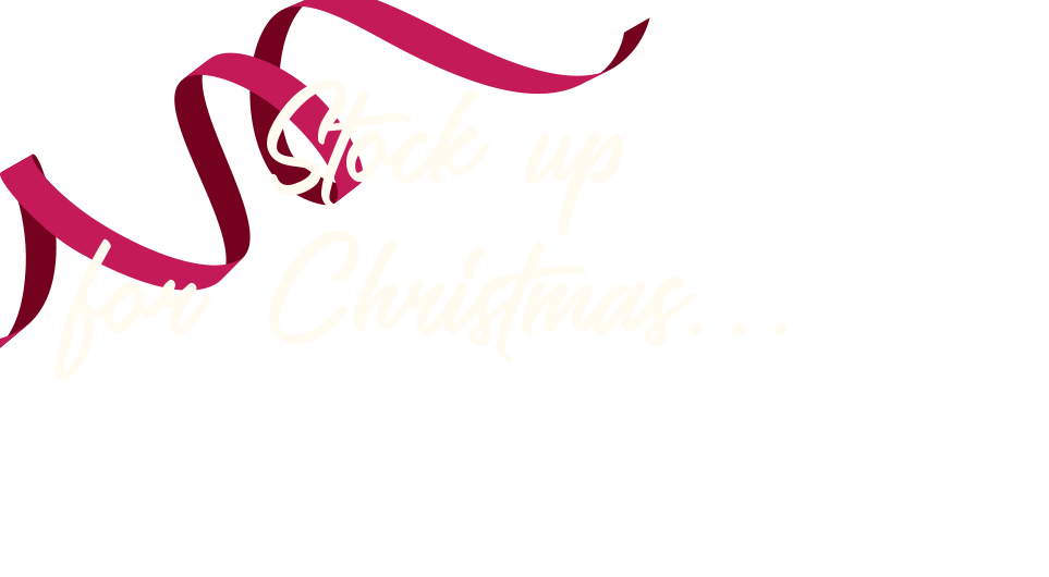 Stock up for Christmas
